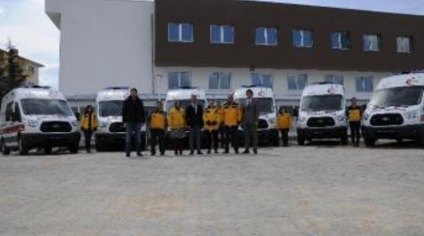 112&rsquo;ye 8 Yeni Ambulans
