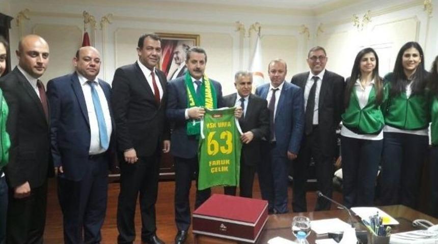 Msk Urfa, Bakan &Ccedil;elik&rsquo;ten Destek İstedi