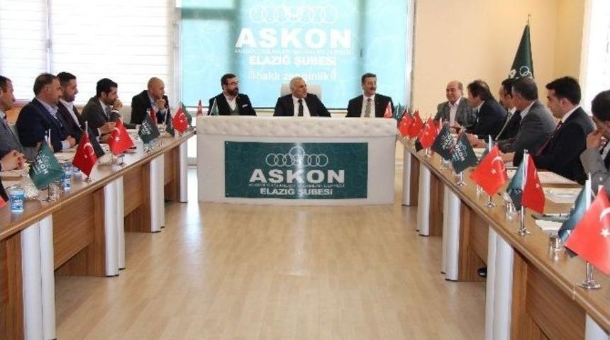 Vali Zorluoğlu&rsquo;ndan Askon&rsquo;a Ziyaret