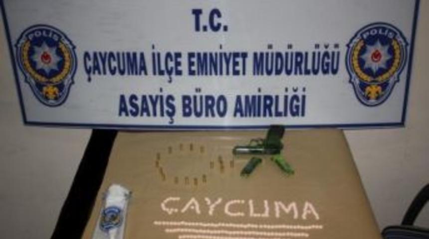 &Ccedil;aycuma&rsquo;da 241 Adet Uyuşturucu Hap Ele Ge&ccedil;irildi