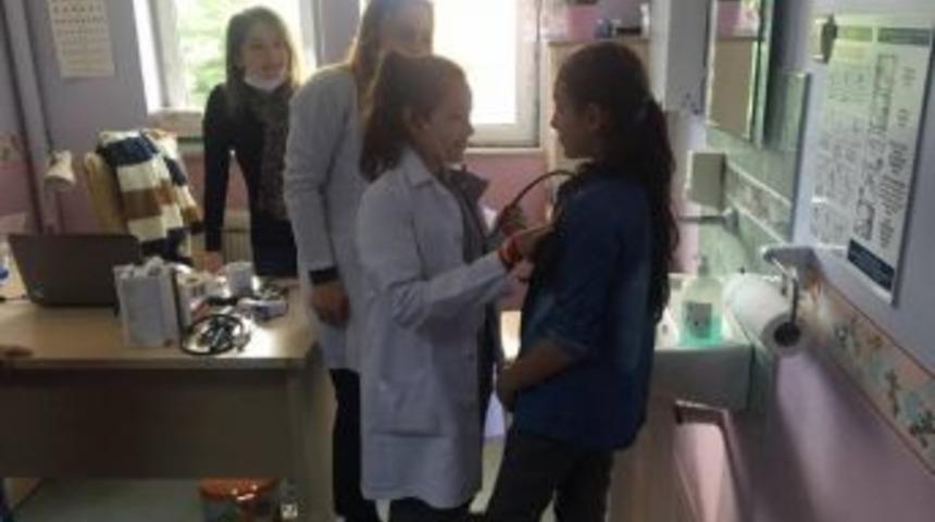 Bilgi Evi &Ouml;ğrencileri, Doktorluk Detaylarını &Ouml;ğrendi