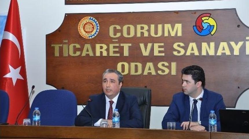 &Ccedil;orum Tso&rsquo;dan Mesleki Yeterlilik Bilgilendirme Toplantısı