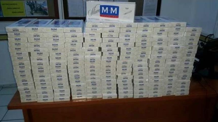 Milas&rsquo;ta 2500 Paket Ka&ccedil;ak Sigara Ele Ge&ccedil;irildi