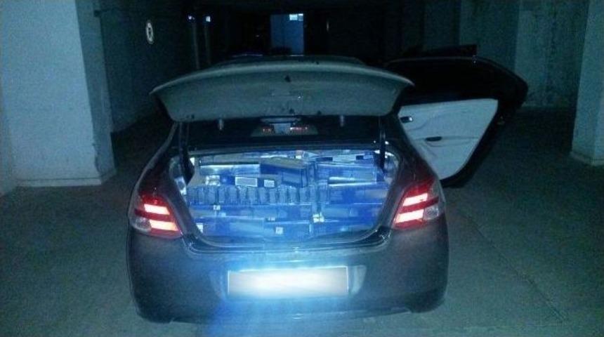 Erzincan&rsquo;da 10 Bin Paket Ka&ccedil;ak Sigara Ele Ge&ccedil;irildi