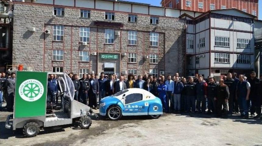 Er&uuml; &Ouml;ğrencilerinin İcatları Kayseri Şeker&rsquo;de G&ouml;r&uuml;c&uuml;ye &Ccedil;ıktı