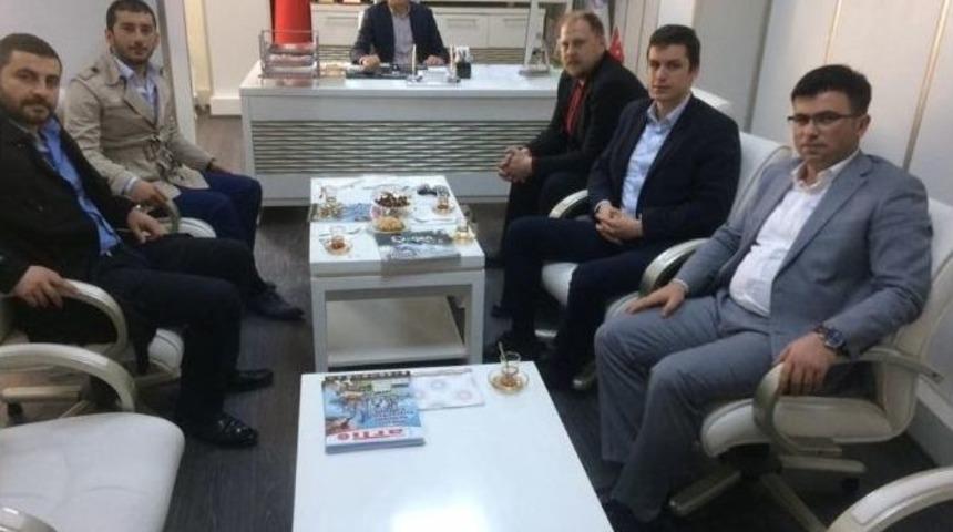 T&uuml;gva D&uuml;zce Şubesinden Başkanlara Ziyaret