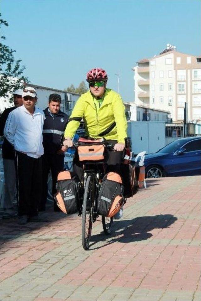 Antalyalı İşadamı Barış İçin 3 Bin Kilometre Pedal Çevirecek