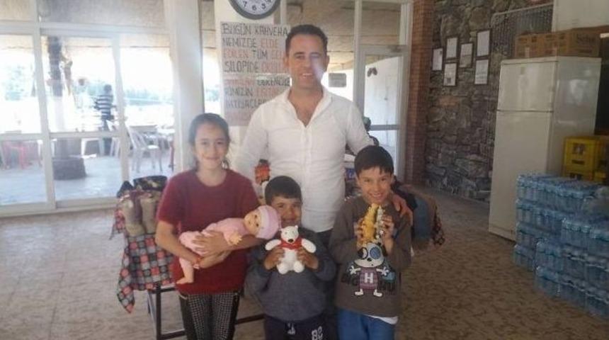 S&ouml;ke&rsquo;ye Bağlı Ağa&ccedil;lı&rsquo;da Duyarlı Y&uuml;rekler Bu Kez Silopi İ&ccedil;in Atıyor