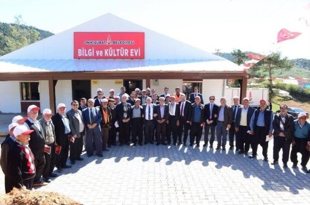 Onikişubat, Bilgi Ve K&uuml;lt&uuml;r Evlerini Hizmete A&ccedil;tı