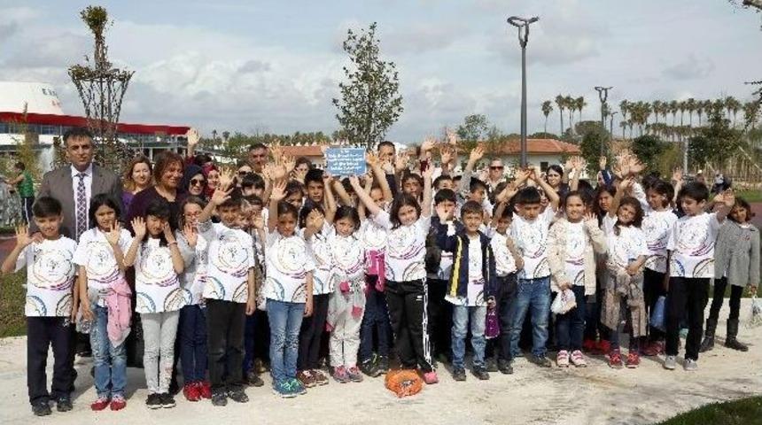 B&uuml;y&uuml;kşehirli Minikler&rsquo;den Expo 2016&rsquo;ya &Ccedil;i&ccedil;ek Bah&ccedil;esi