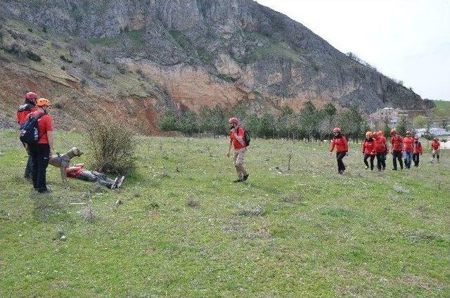 Dak’dan İnönü’de Arama Kurtarma Tatbikatı