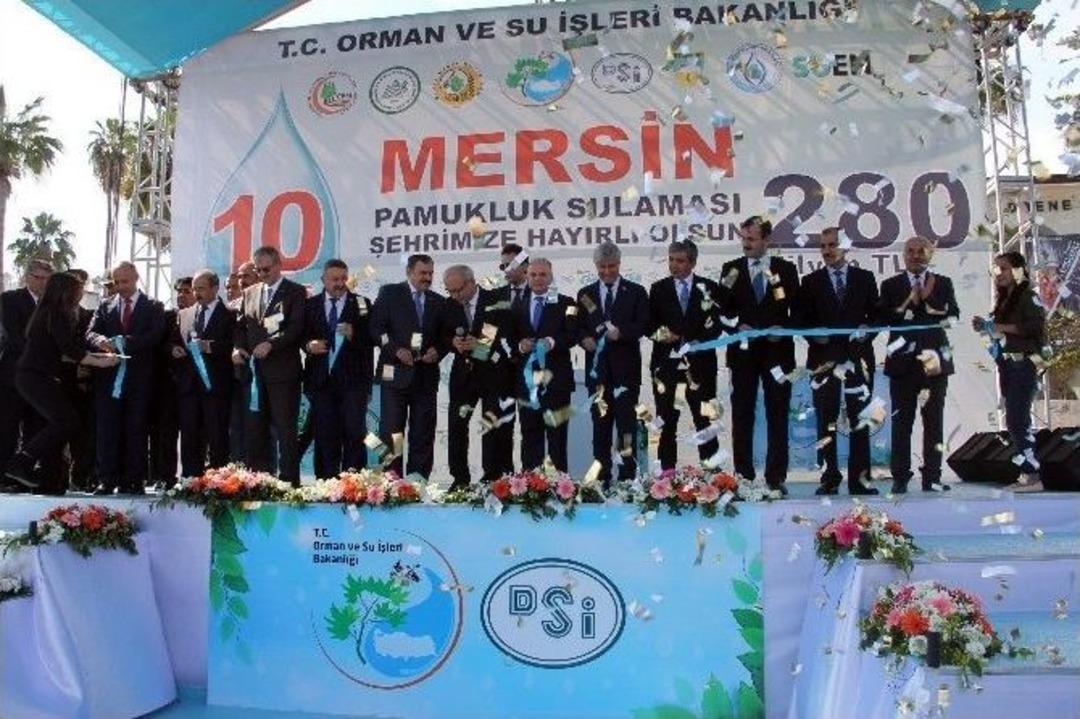Eroğlu: &ldquo;&uuml;&ccedil; Hortum Kesildi Millete Hizmet Olarak Akmaya Başladı&rdquo;