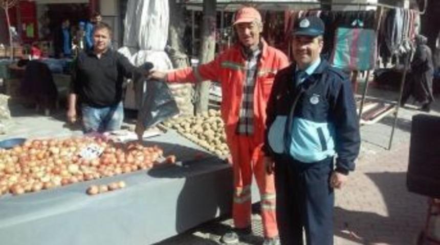 Pazarcılara Çöp Poşeti