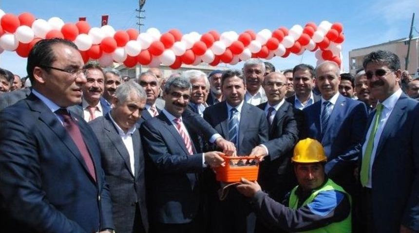 Kahta’nın Modern Sgk Binasının Temeli Atıldı