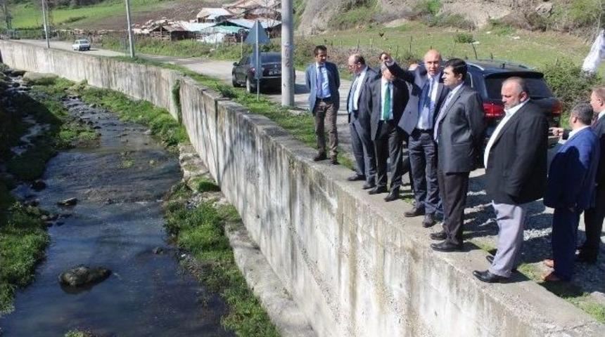 Tekkek&ouml;y&rsquo;de Dereler Islah Ediliyor