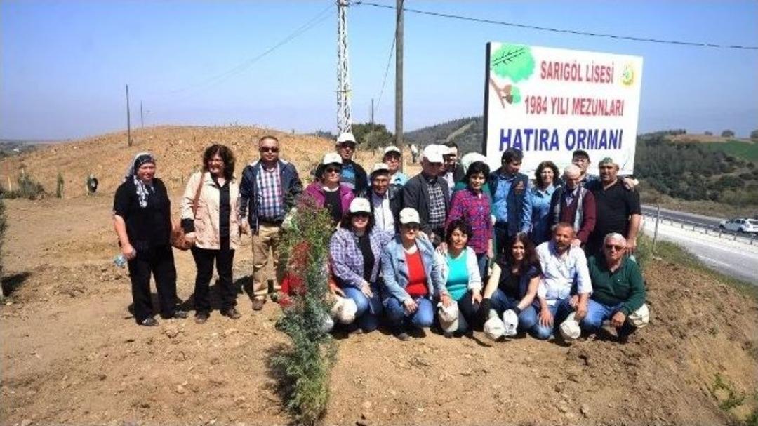 Sarıg&ouml;l Lisesi Mezunları Hatıra Ormanı Oluşturdu