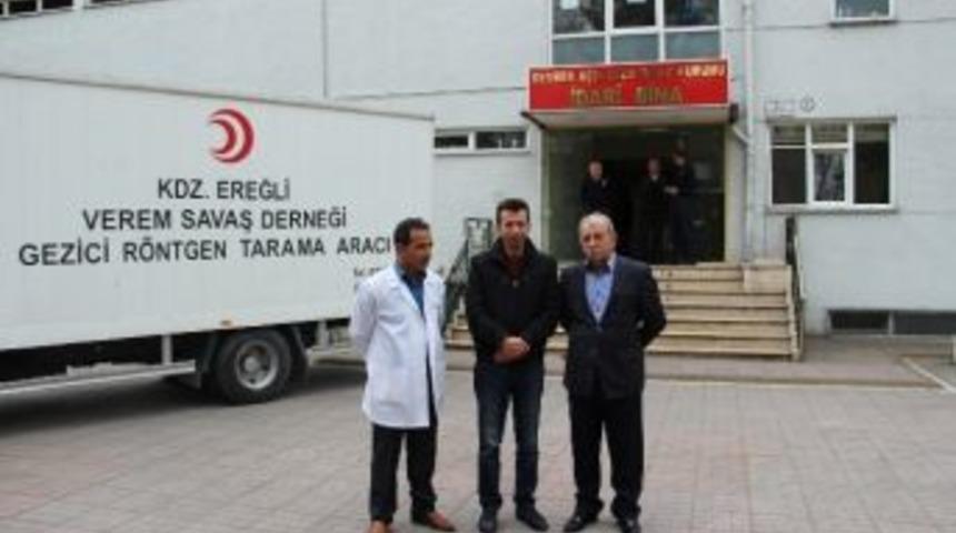 Devrek A&ccedil;ık Cezaevinde Bin 20 Mahkum Taramadan Ge&ccedil;irildi