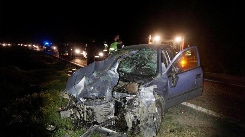 Tekirdağ&rsquo;da Trafik Kazası: 8 Yaralı