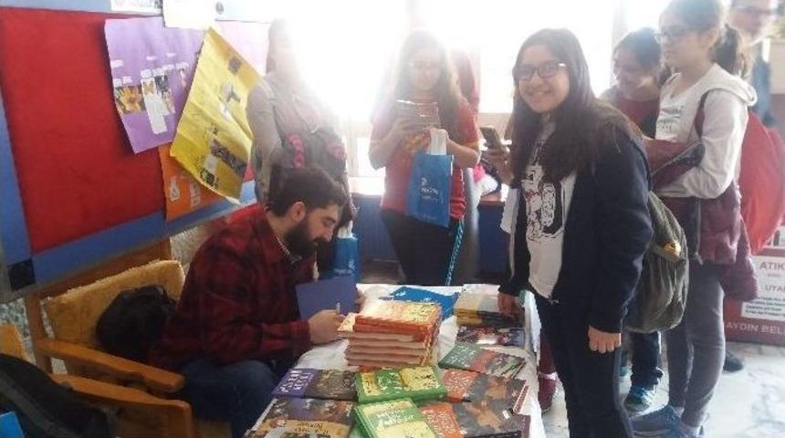 Gazipaşa Ortaokulu&rsquo;nda &Ouml;ğrenciler Yazarlarla Buluştu