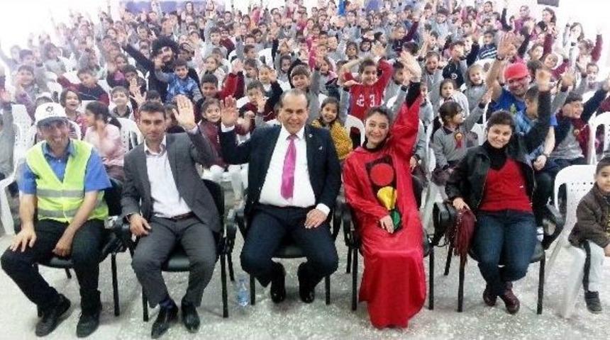 Karpuzlu Belediyesi &Ccedil;ocukları Eğlendirerek &Ouml;ğretti