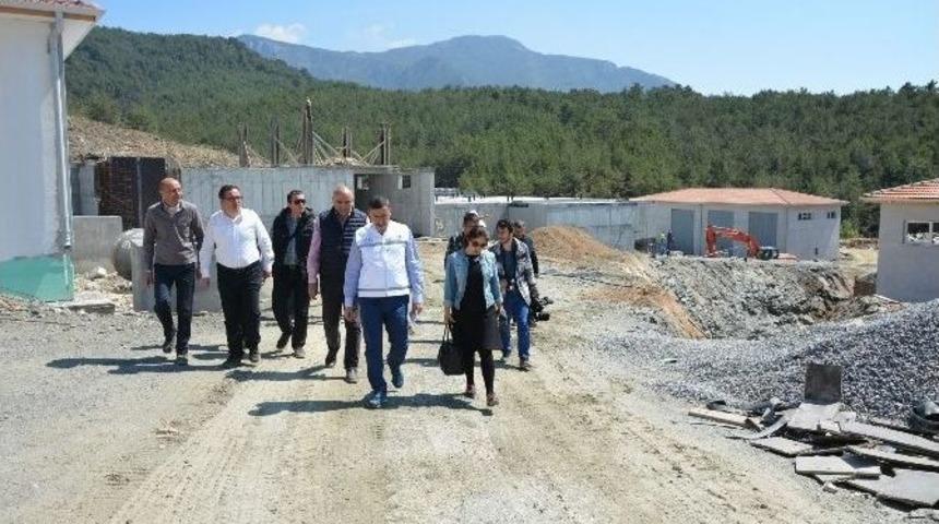 Alanya Arıtma Tesisi İnşaat &Ccedil;alışmaları