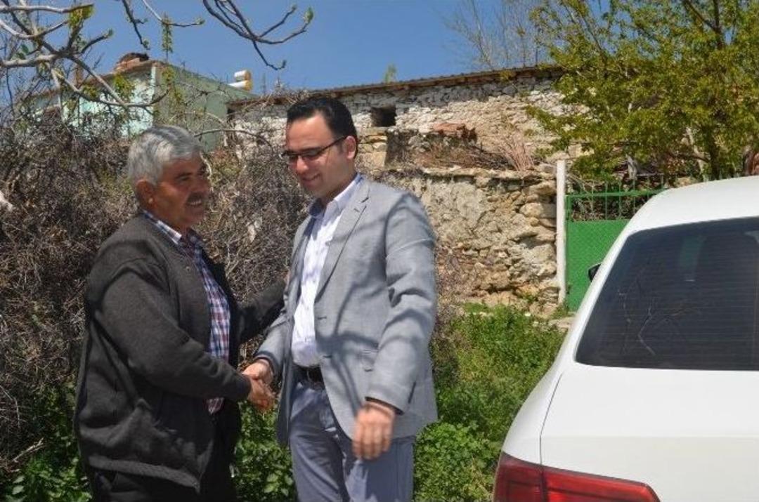 Ak Partili Palabıyık Mahalle Ziyaretlerini S&uuml;rd&uuml;r&uuml;yor
