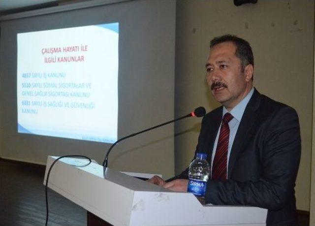 Kula’da Esnafa İş Güvenliği Semineri