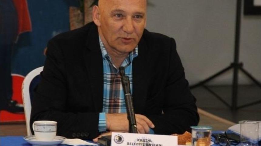 Başkan Altınok &Ouml;z, Kartallı Muhtarlarla Bir Araya Geldi