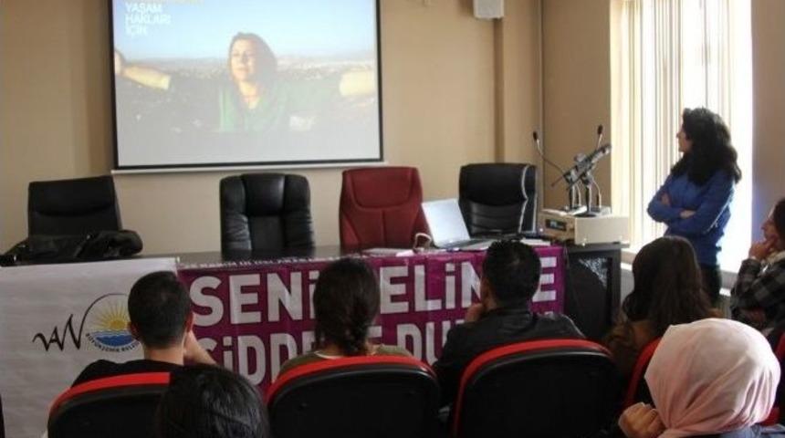 Başkale&rsquo;de "toplumsal Cinsiyetle M&uuml;cadele&rdquo; Semineri