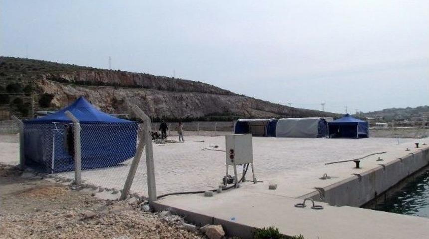 Geri Kabul Anlaşması Kapsamında &Ccedil;eşme&rsquo;ye Sığınmacı Gelmedi