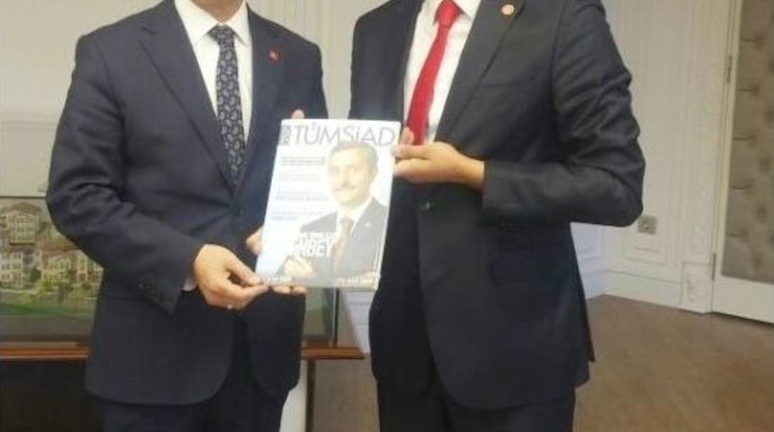 Gen T&uuml;msiad&rsquo;dan Başkan Tahmazoğlu&rsquo;na Ziyaret