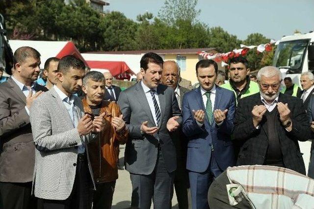 İlkadım Belediyesi Yeni Araç Filosunu Tanıttı