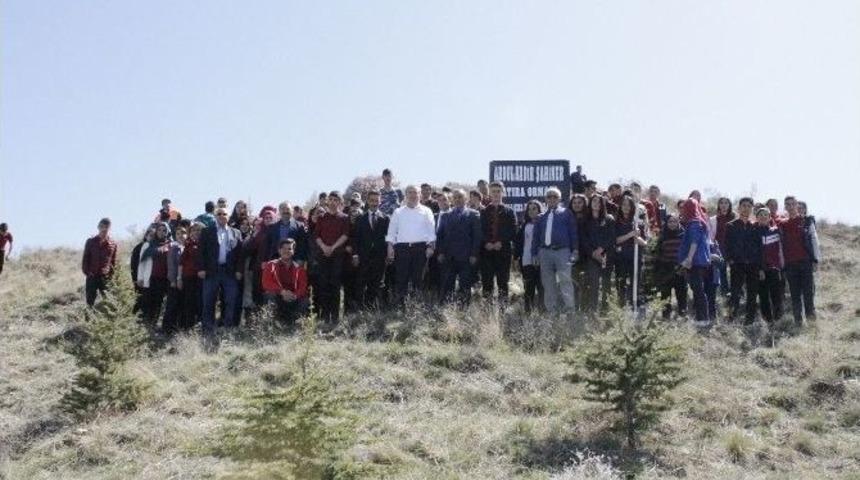 Hatıra Ormanına Başkan Şahiner&rsquo;in İsmi Verildi