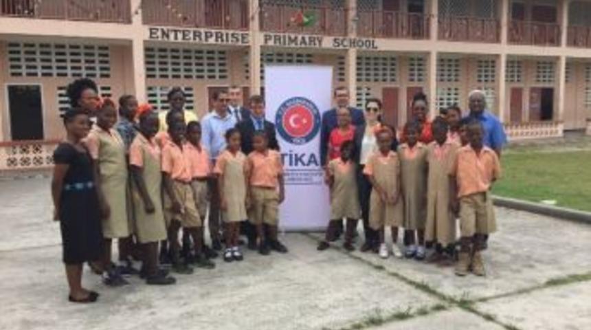 Tika’dan Guyana’ya Eğitim Desteği