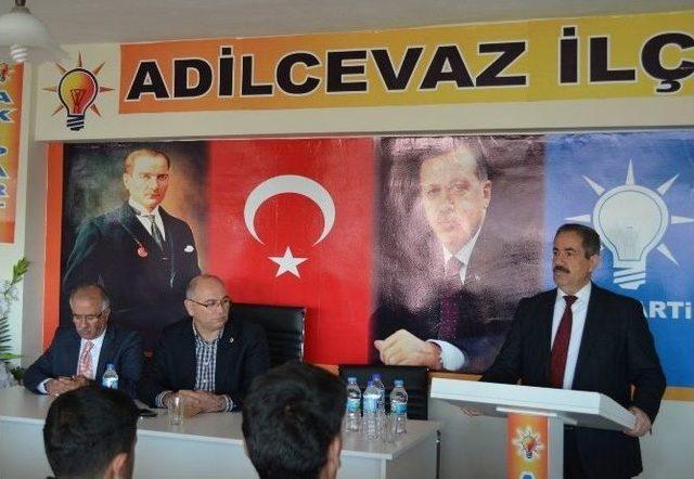 Muzaffer Çakar Ak Parti Adilcevaz İlçe Teşkilatıyla Buluştu