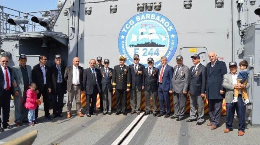 Savaş Gemileri Gazi Ve Şehit Yakınlarını Ağırladı