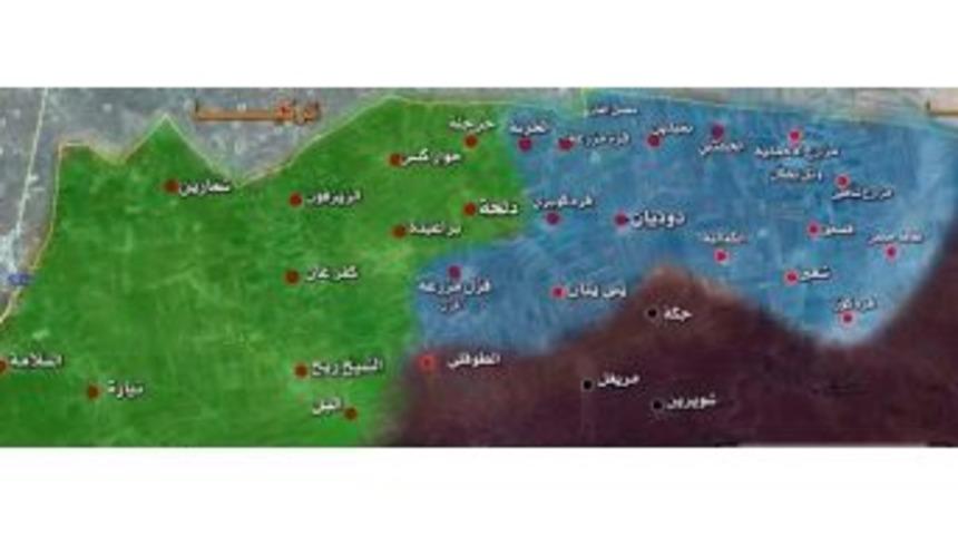 G&uuml;venli B&ouml;lge İ&ccedil;in Suriye Sınırındaki Daeş Militanları Temizleniyor