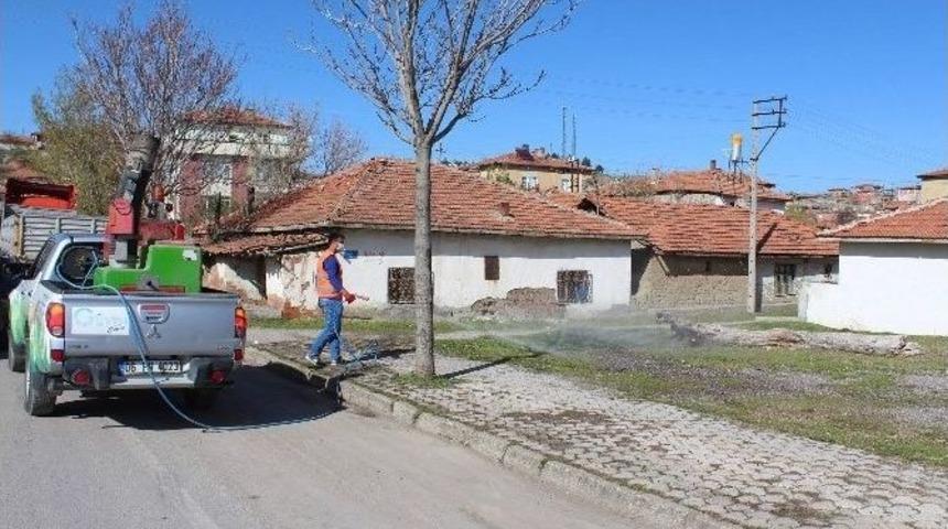 Sungurlu Belediyesi İla&ccedil;lama &Ccedil;alışmalarına Başladı