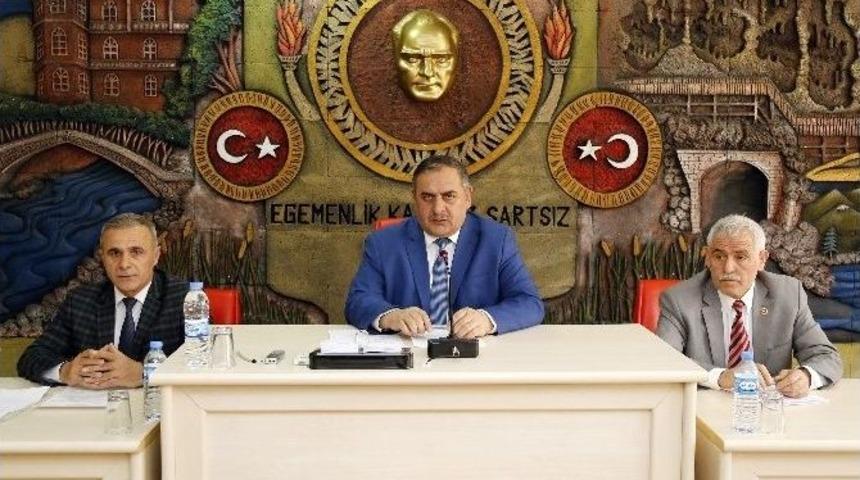 G&uuml;m&uuml;şhane İl Genel Meclisi&rsquo;nin Nisan Ayı Toplantıları Devam Ediyor