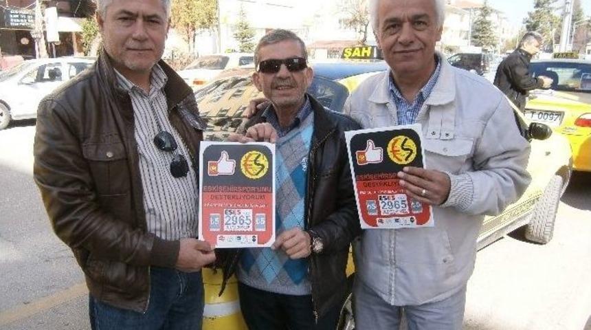 Eskişehirspor&rsquo;a Bir Destek De Taksicilerden