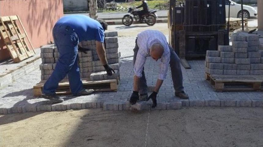 Turgutlu&rsquo;da İlknur Ve Balkan Sokak Parke Taşına Kavuştu