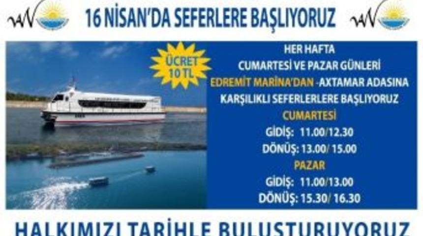Van&rsquo;da Deniz Otob&uuml;sleri Seferi 16 Nisan&rsquo;da Başlıyor