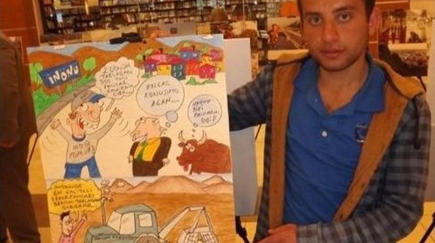 İn&ouml;n&uuml; İl&ccedil;esi Karikat&uuml;rc&uuml; Mekanı Olacak