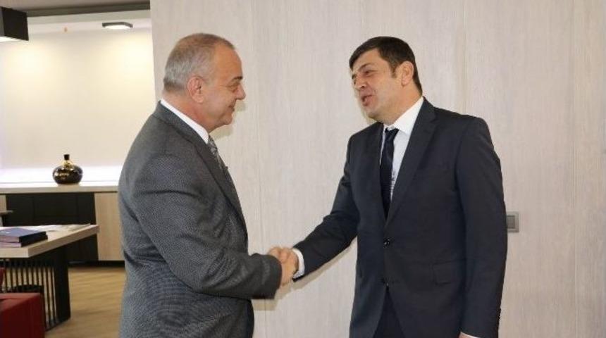 Başkan Erg&uuml;n Gedaş&rsquo;ı Ağırladı