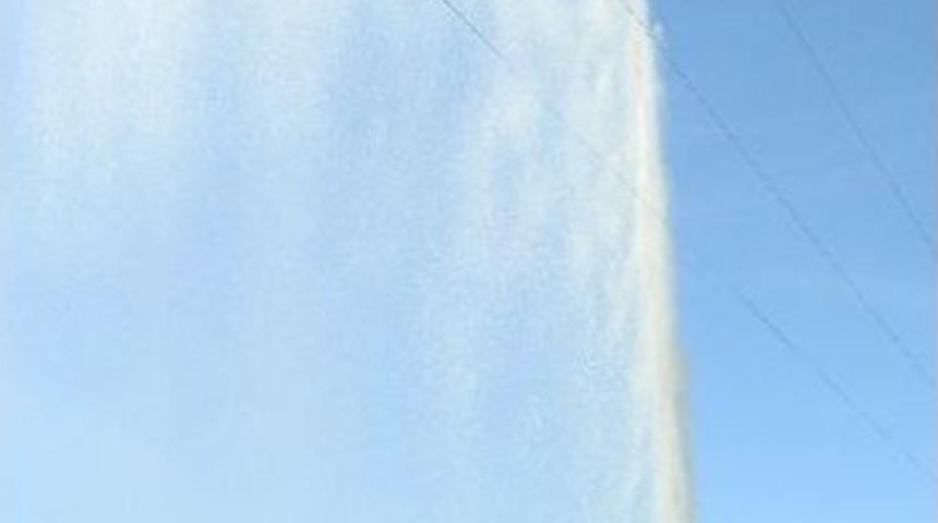 Aksaray&rsquo;da Kuyudan Karbondioksit Ve Su Fışkırdı