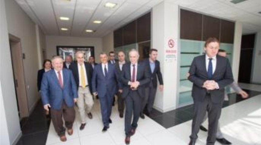 İl M&uuml;ft&uuml;s&uuml; Ve Emniyet M&uuml;d&uuml;r&uuml;&rsquo;nden Satso&rsquo;ya Ziyaret