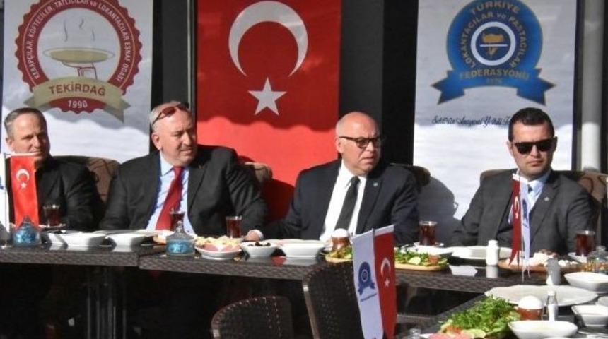 Başkan Eşkinat, Stk Buluşmalarına Tekirdağ Lokantacılar Ve Pastacılar Odası İle Başladı