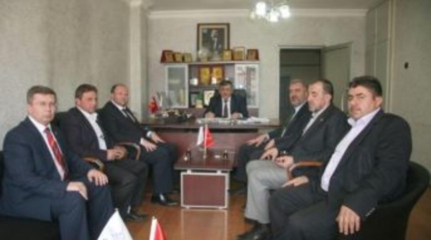 Başkan Birliktir T&uuml;msiad Heyetini Ağırladı