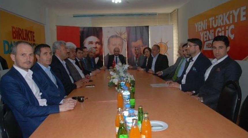 Ak Partili &Ccedil;erkezk&ouml;y İl&ccedil;e Başkanı &Ouml;ğe Belediye &Ccedil;alışmalarını Değerlendirdi