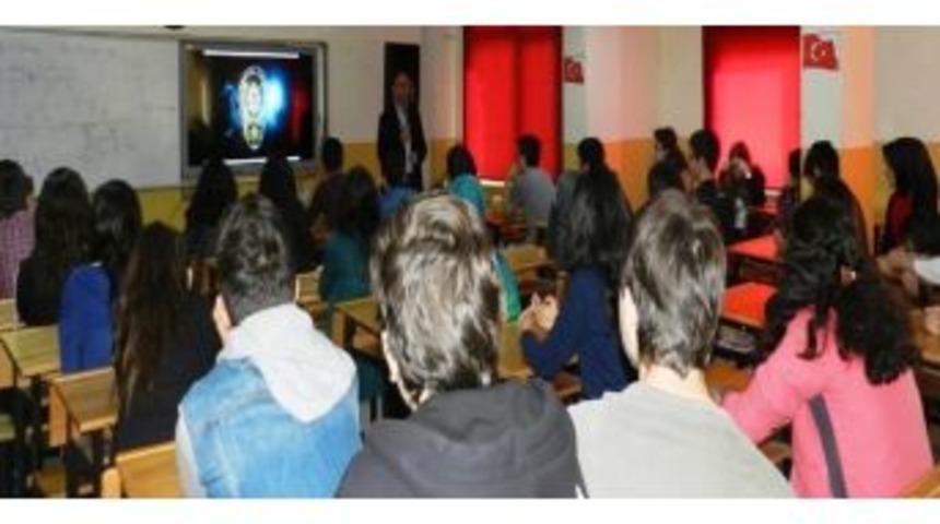 Emniyet, &Ouml;ğrencileri Su&ccedil; &Ouml;rg&uuml;tleri Konusunda Bilgilendirdi